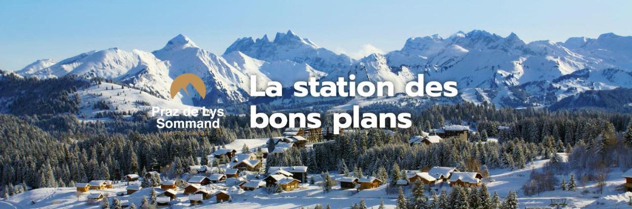 Studio Cabine Praz De Lys Тананж Екстериор снимка